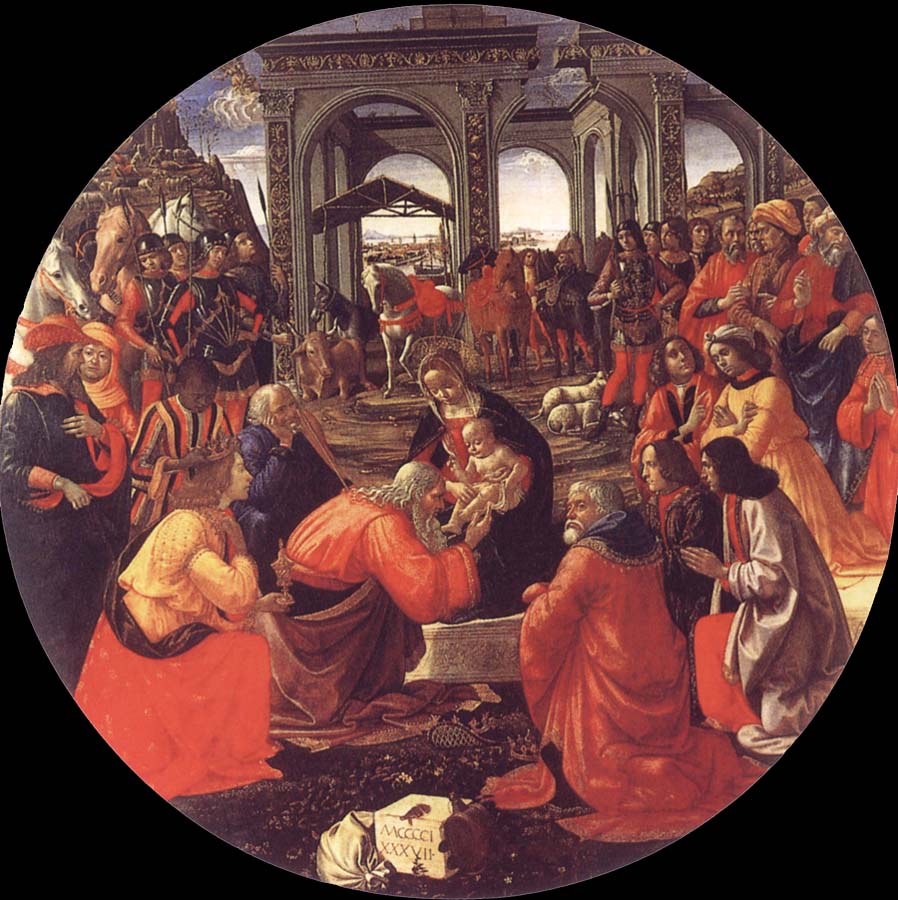 The adoration of the Konige